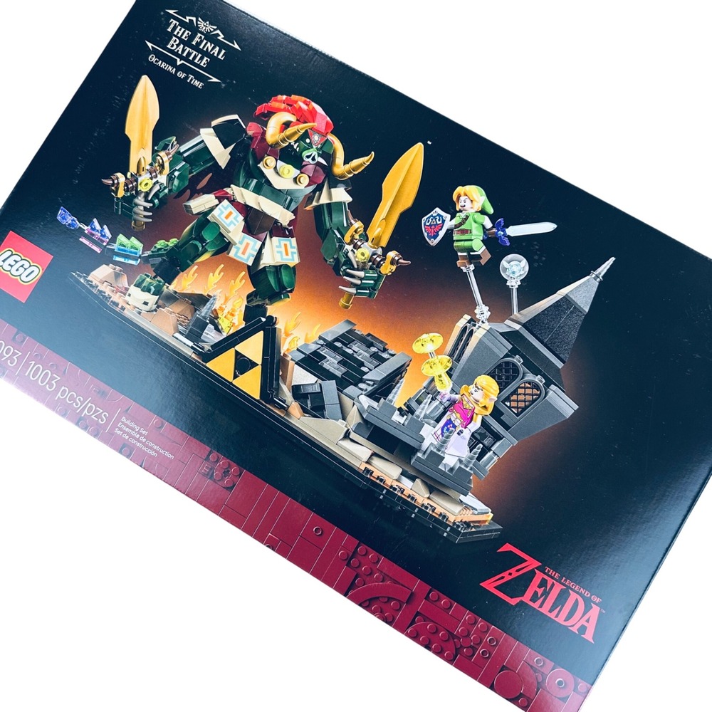 LEGO 77093 The Legend of Zelda Ocarina of Time Final Battle 18+ Set 1003 PCS